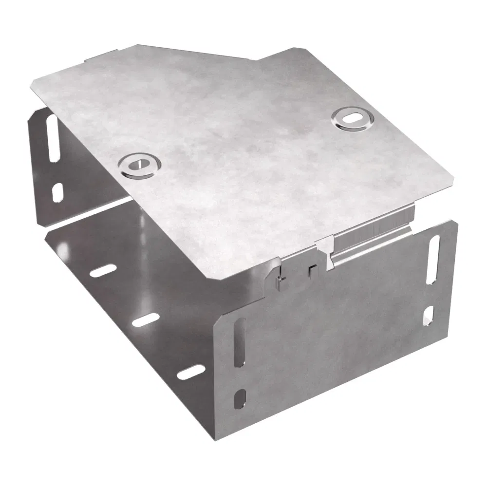 Right adapter with cover Standard 200x150x100 Promrukav