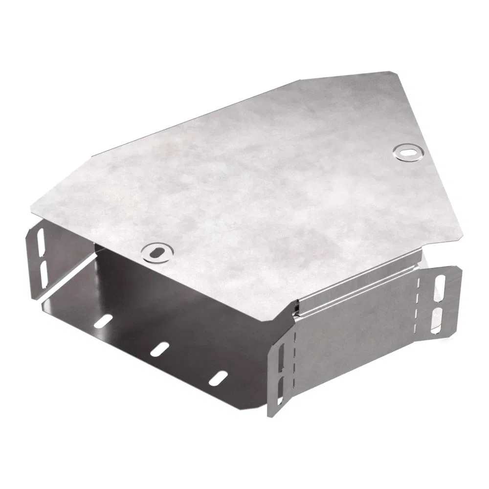 Horizontal elbow 45 degrees with cover Standard 200x80 Promrukav