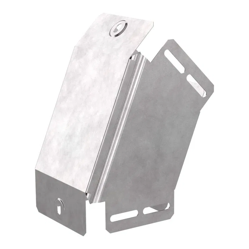 Vertical external corner 45deg 150x50 0.7mm Standard with cover Promrukav PR16.0554