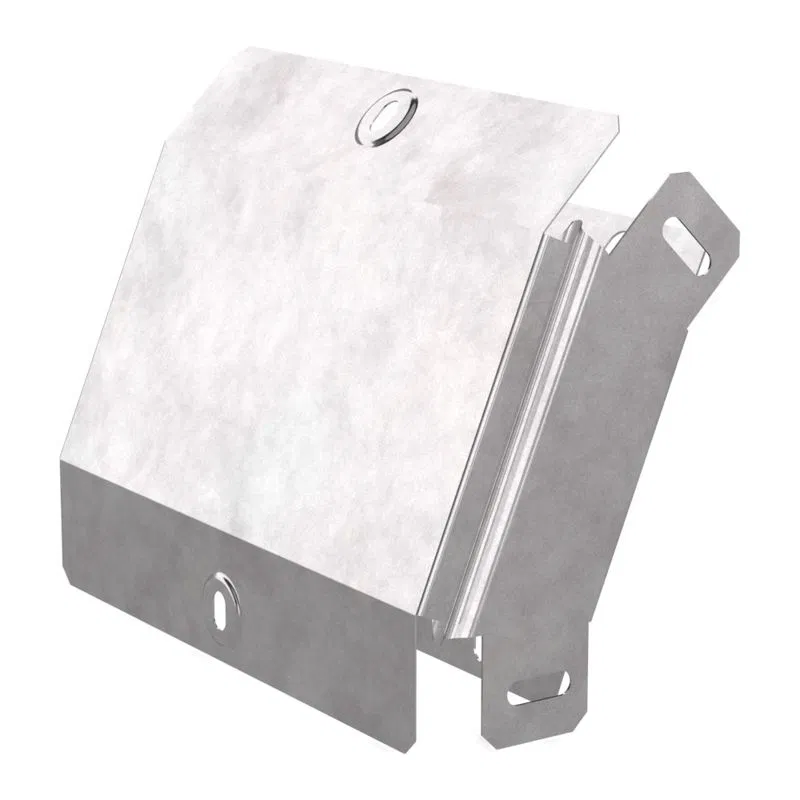 Vertical external corner 45deg 200x50 0.7mm Standard with cover Promrukav PR16.0557