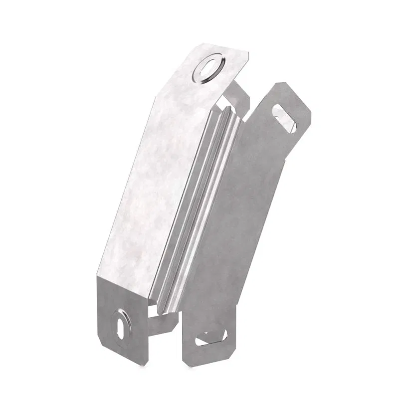 Vertical external corner 45deg. 50x50 steel 0.7mm Standard with cover Promrukav PR16.0567