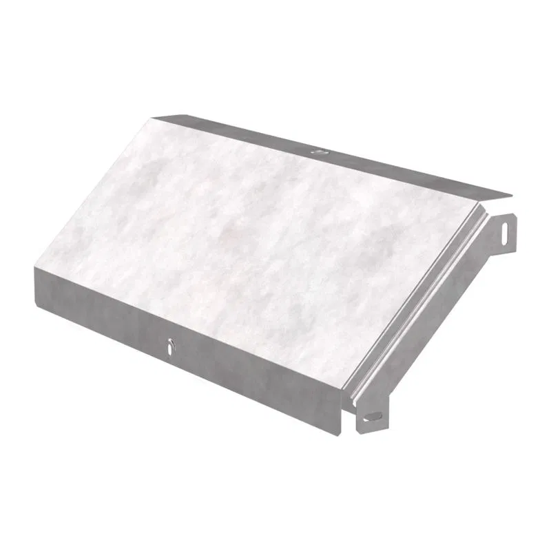 Vertical outer corner 90deg. 600x50 0.8mm Standard with cover Promrukav PR16.0589