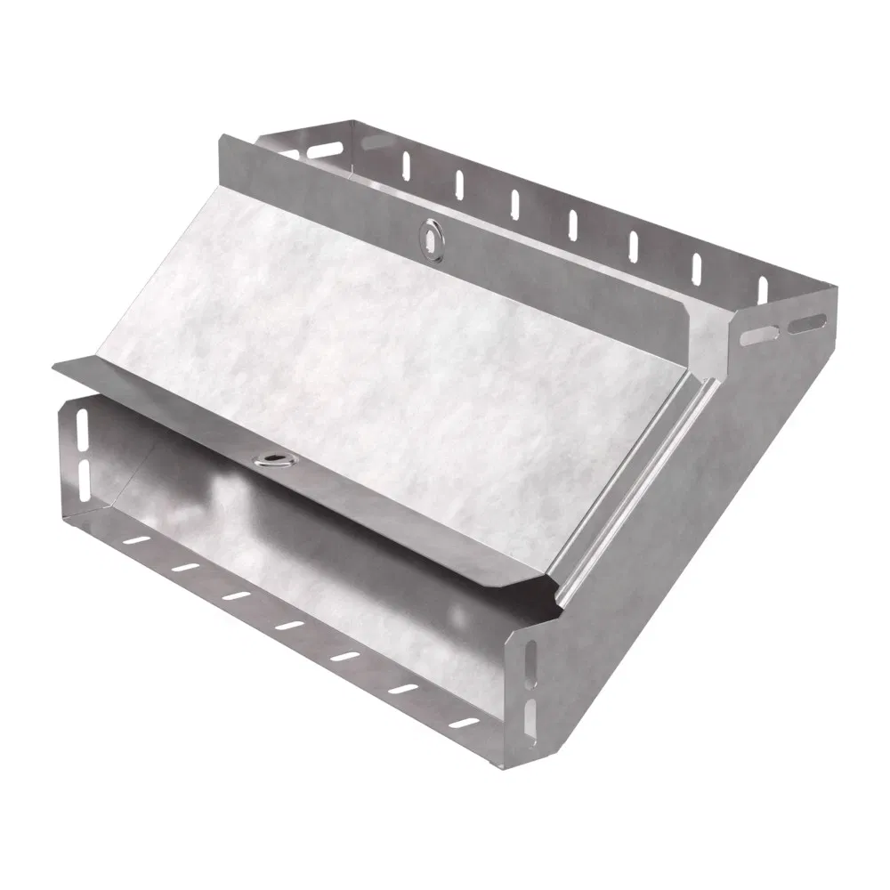 Vertical internal corner 90 degrees with cover Standard 400x80 Promrukav
