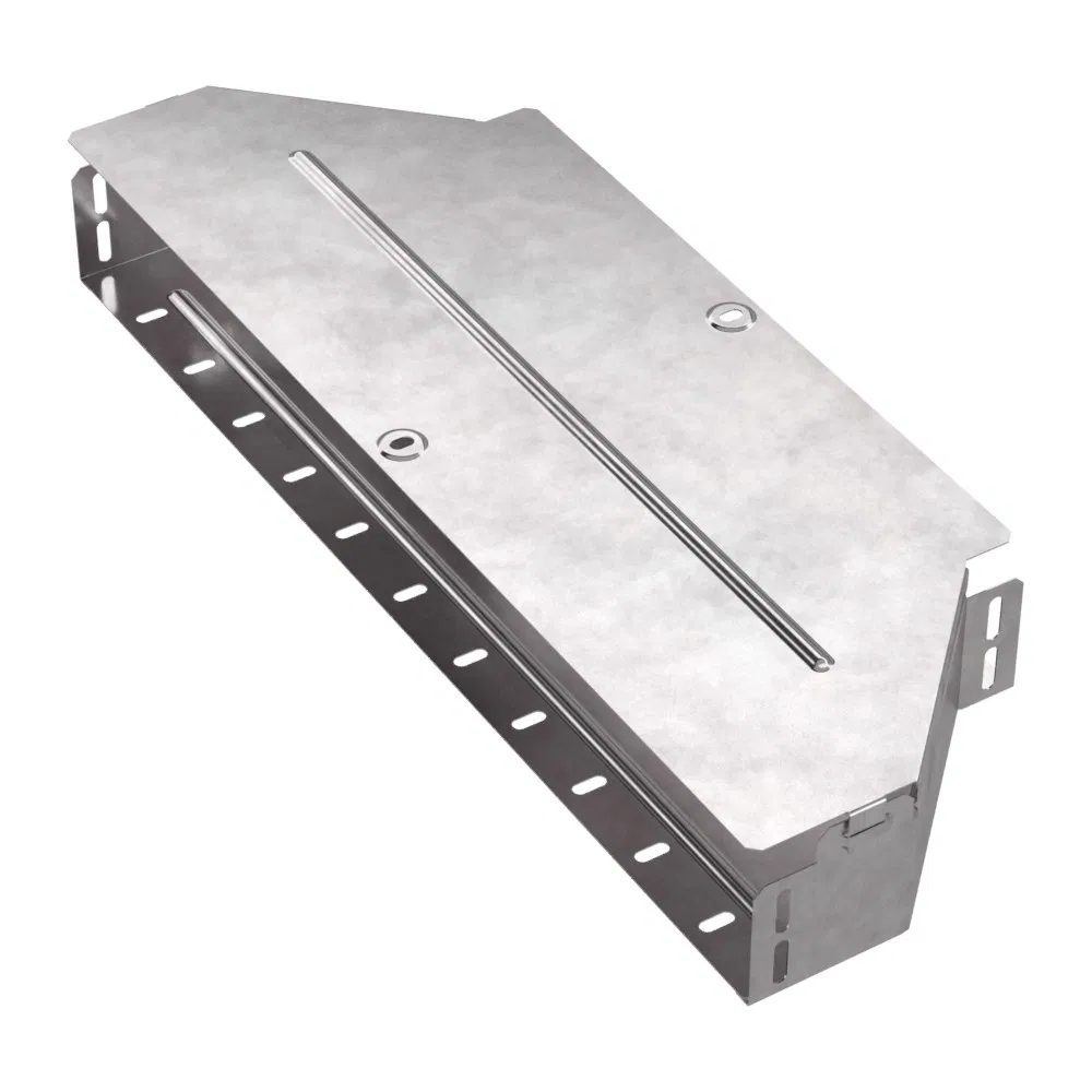 Symmetrical adapter with cover Standard 600x400x80 Promrukav