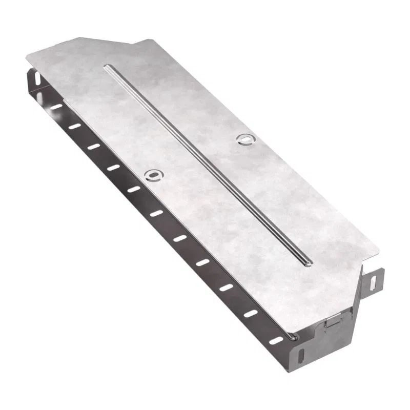 Symmetrical tray adapter 600x500x50 0.8mm with cover Standart Promrukav PR16.0676