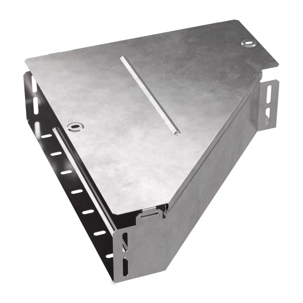 Left adapter with cover Standard 400x150x100 Promrukav