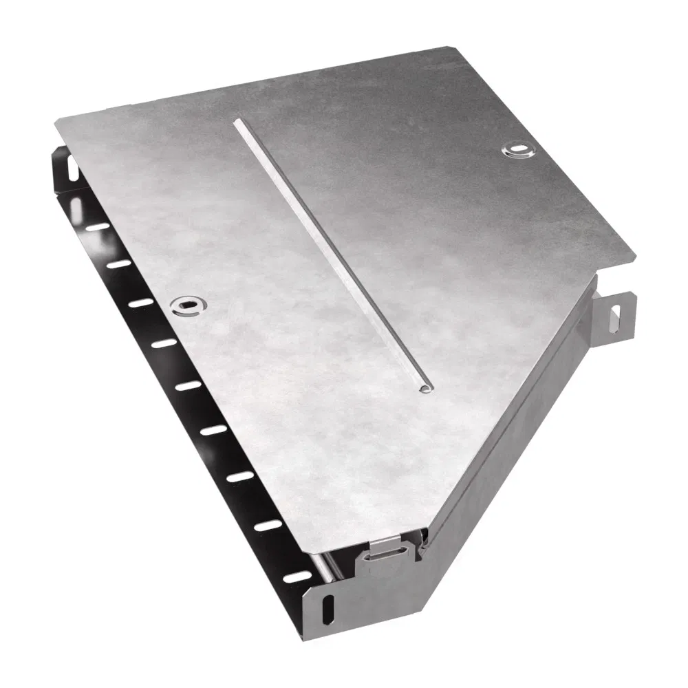 Left adapter with cover Standard 500x300x50 Promrukav