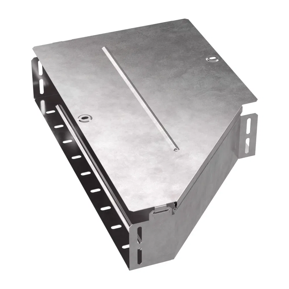 Left adapter with cover Standard 500x300x100 Promrukav