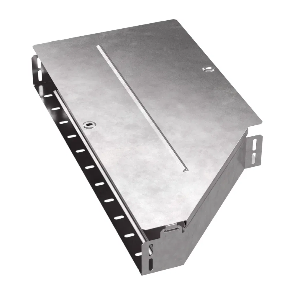 Left adapter with cover Standard 600x400x80 Promrukav