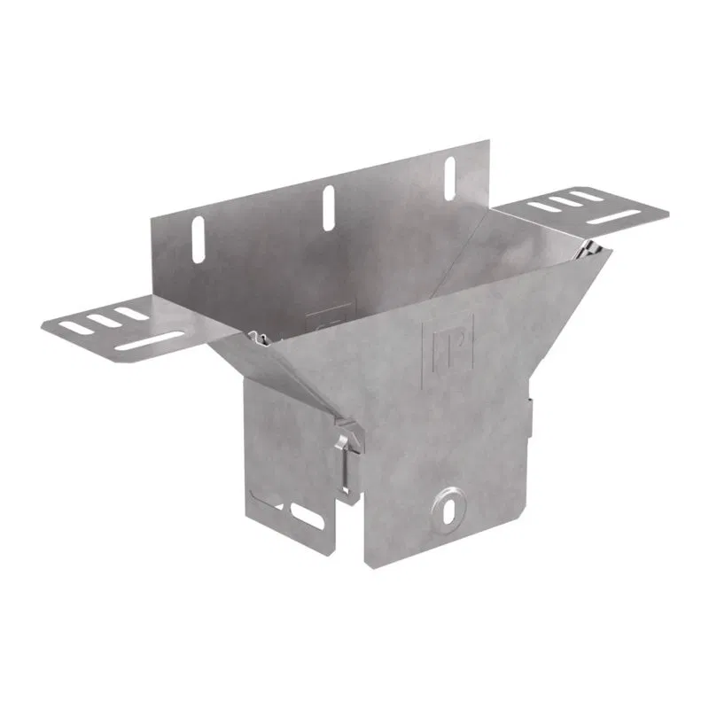 Vertical tray diverter 100x80 0.7mm Standard with lid Promrukav PR16.0935