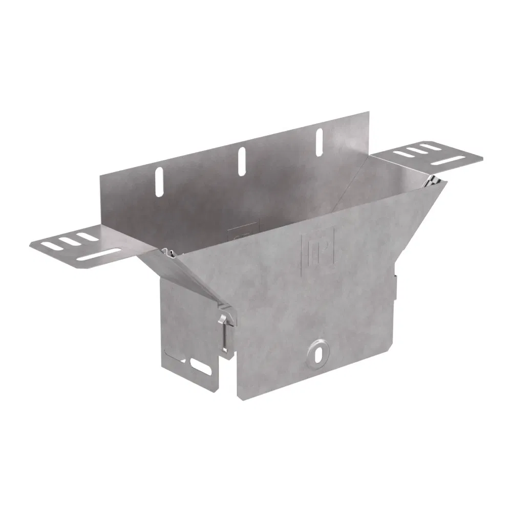 Vertical T-junction with cover Standard 150x80 Promrukav