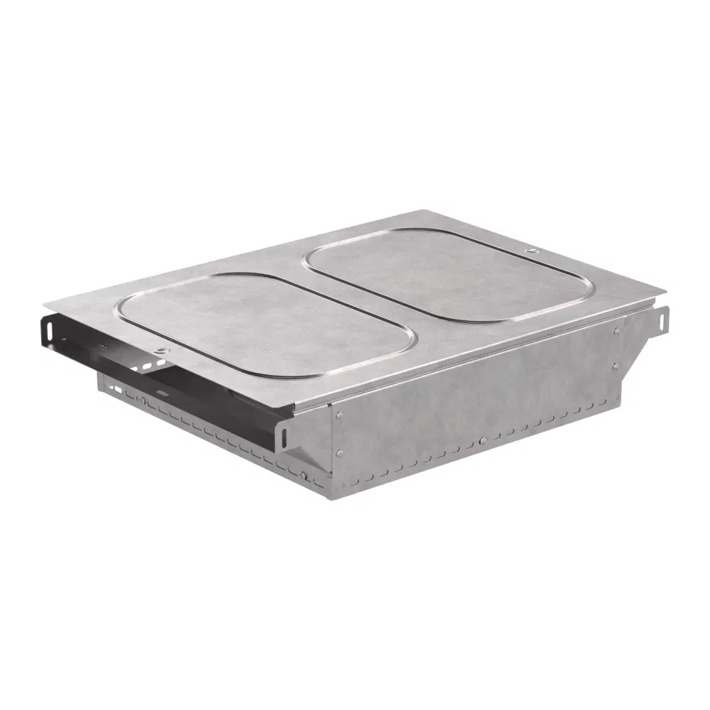 T-shaped vertical tee with cover Standard 500x50 Promrukav