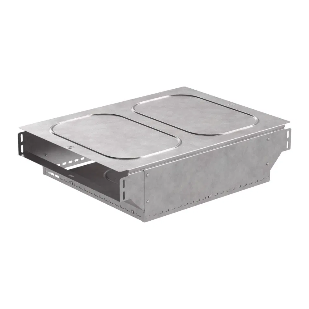 T-shaped vertical tee with cover Standard 500x80 Promrukav