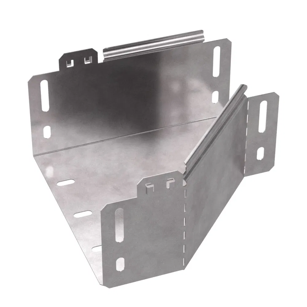Left adapter Standard 200x100x100 (0.7 mm) Promrukav PR16.10214