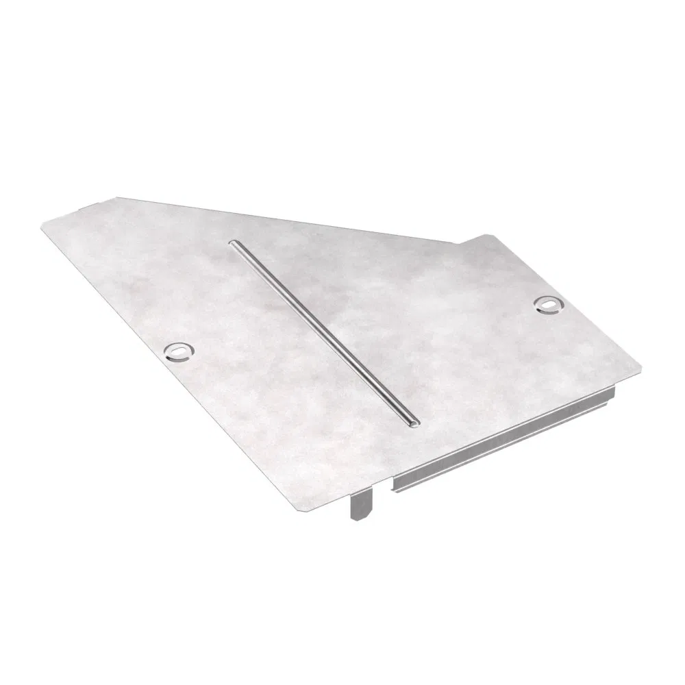 右适配器盖 标准 400x200 (0.8 mm) Промрукав PR16.10895