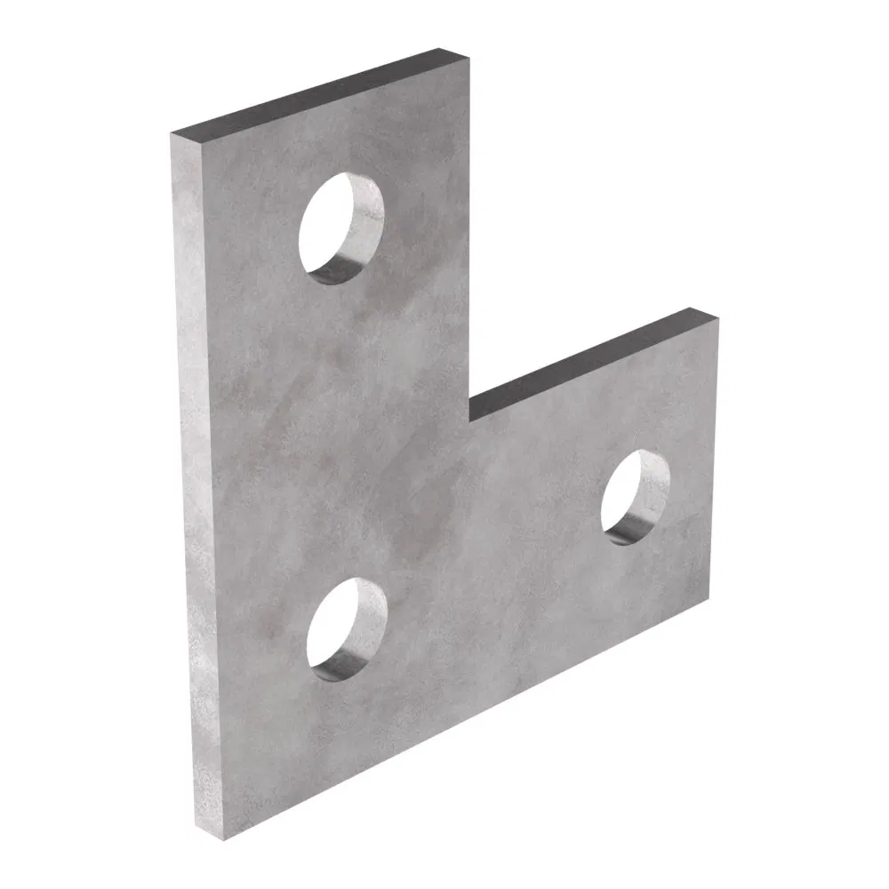 L-shaped plate 3 holes Promrukav