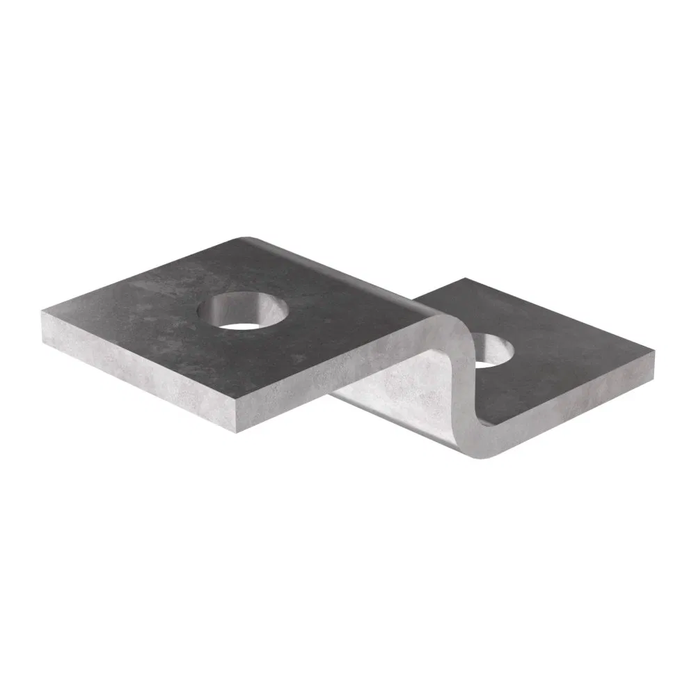 Z-shaped plate 2 holes Promrukav