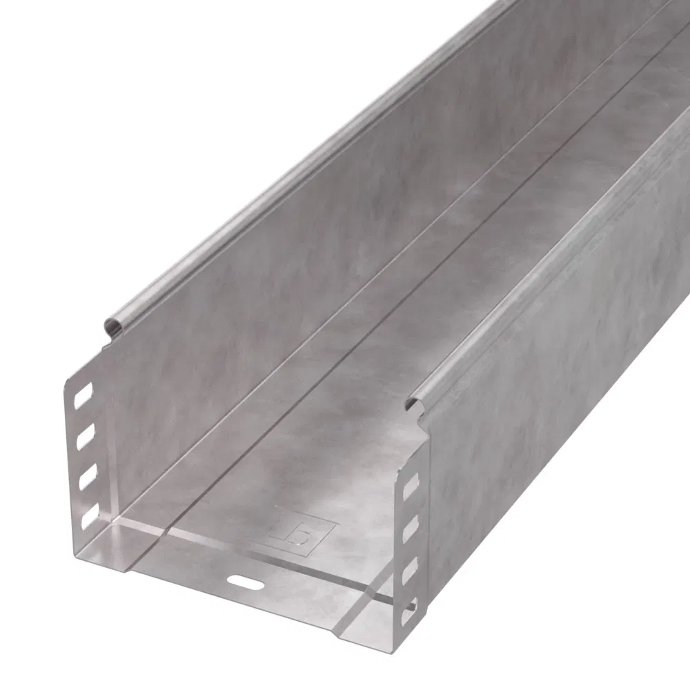 Non-perforated tray Standard HDZ 150x100x3000 (0.7 mm) (6 m/up) Promrukav