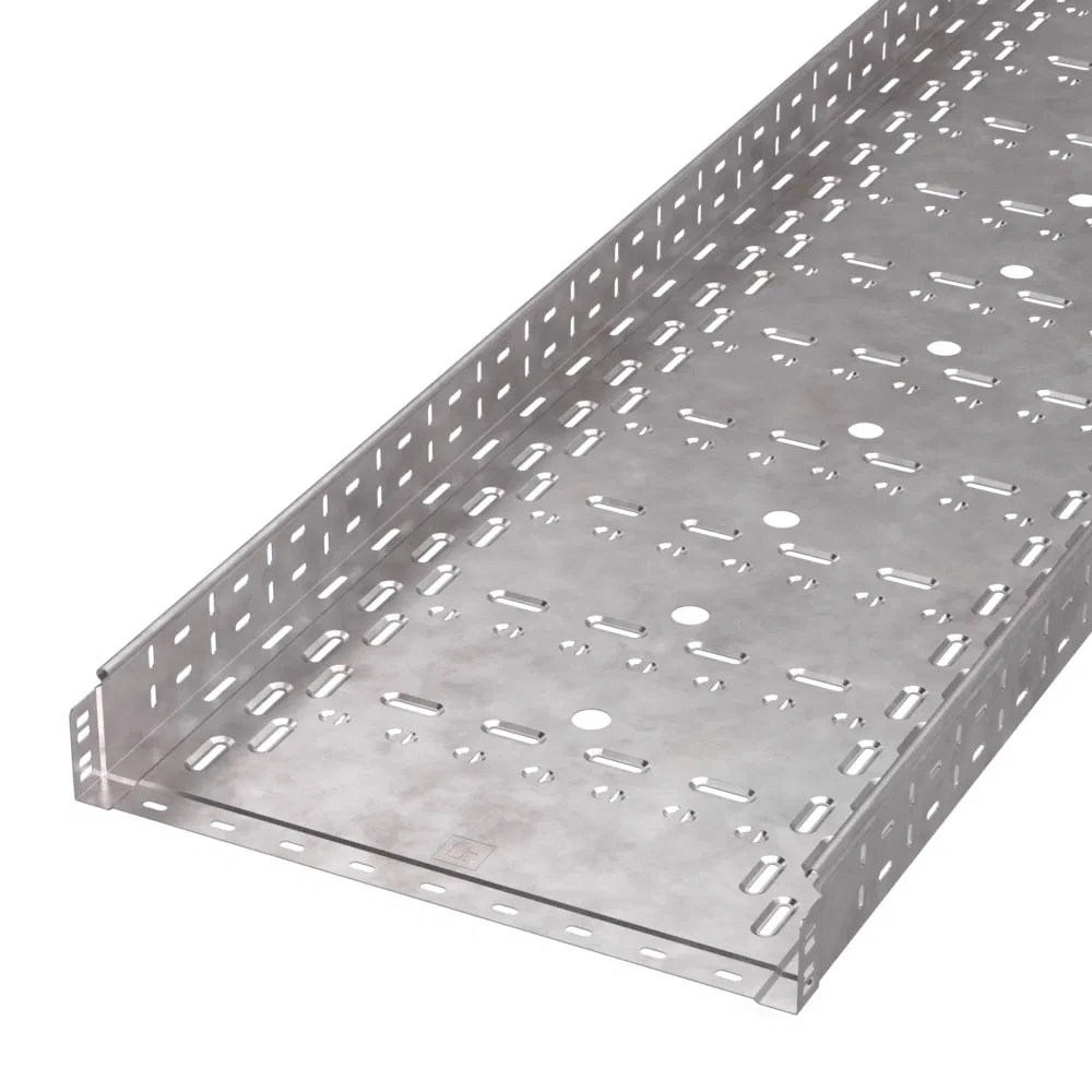 Perforated tray Standard HDZ 500x80x3000 (1.0 mm) (6 m/up) Promrukav