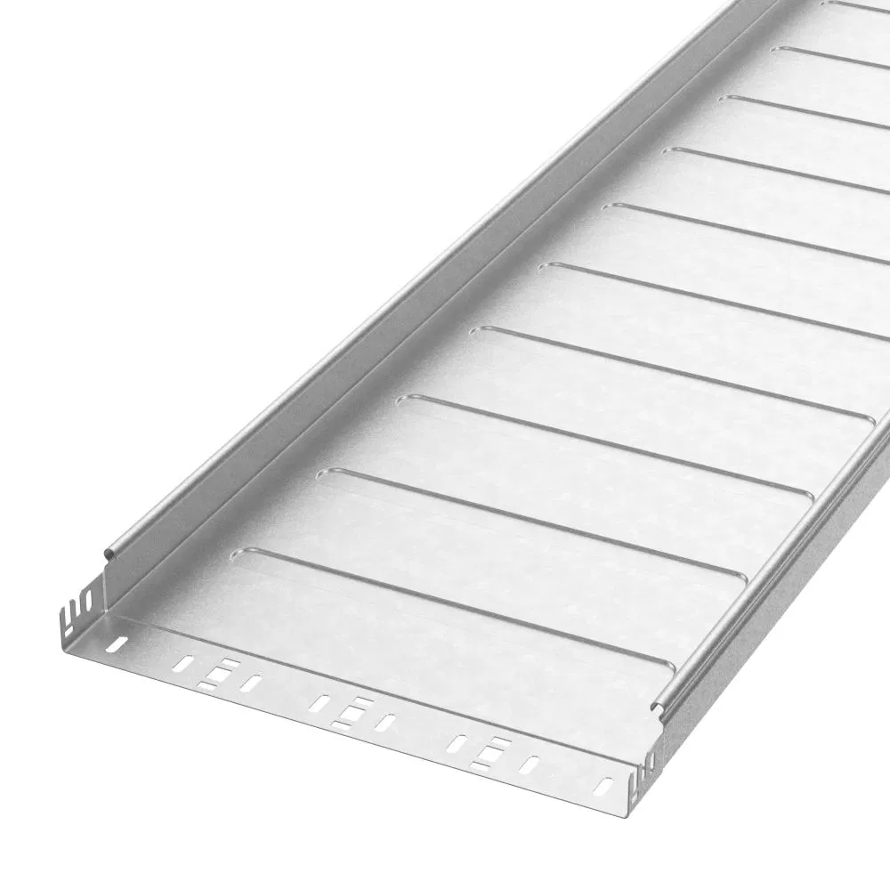 Non-perforated tray Profi 400x50x3000 (1.0 mm) (6 m/pk) Promrukav PR16.12811