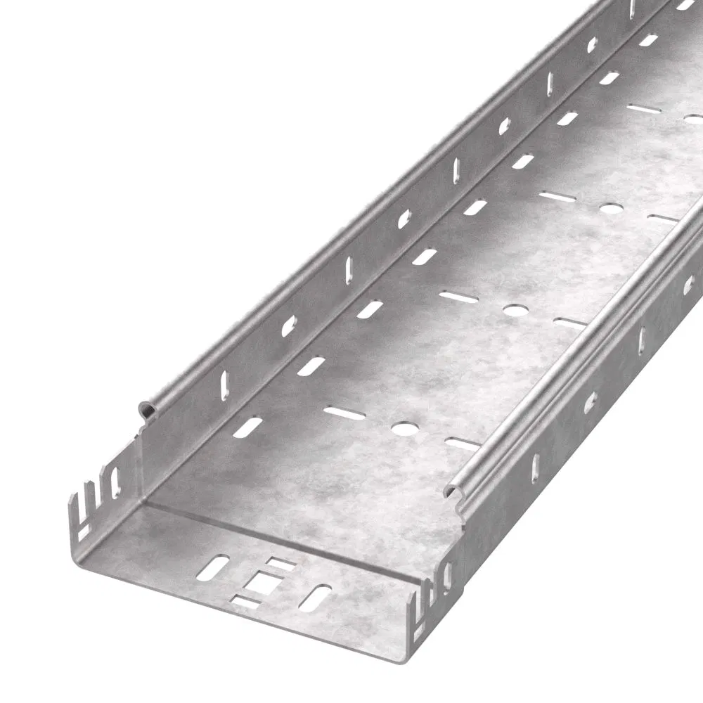 Лоток перфорированный Профи HDZ 150х50х3000 (1,0 мм) (6 м/уп) Промрукав PR16.13158