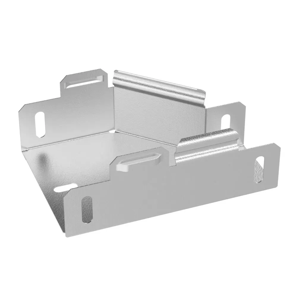 左侧适配器 标准 HDZ 100x50x50 (0.7 mm) Промрукав PR16.1344