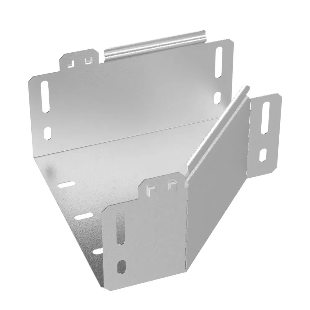 左适配器 标准 HDZ 200x100x100 (0.7 mm) Промрукав PR16.1348