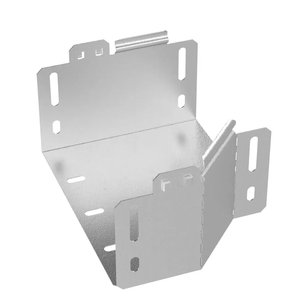 左适配器 标准 HDZ 200x150x100 (0.7 mm) Промрукав PR16.1351