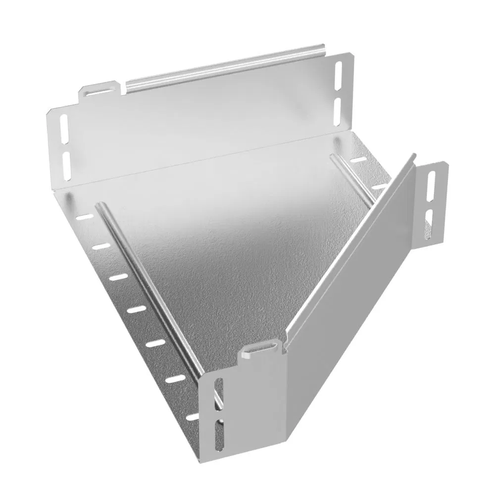 左侧适配器 标准 HDZ 400х200х100 (0,8 mm) Промрукав PR16.1366