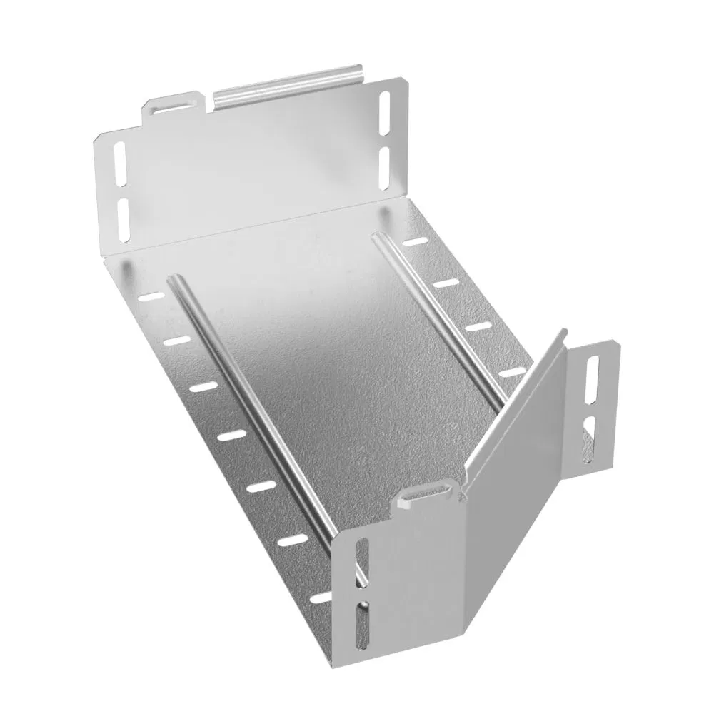 左适配器 标准 HDZ 400x300x100 (0.8 mm) Промрукав PR16.1369