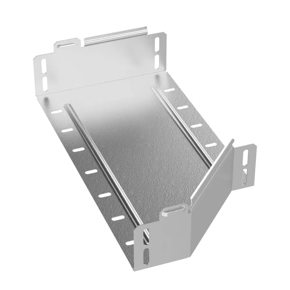 左侧适配器 标准 HDZ 400х300х80 (0,8 mm) Промрукав PR16.1371