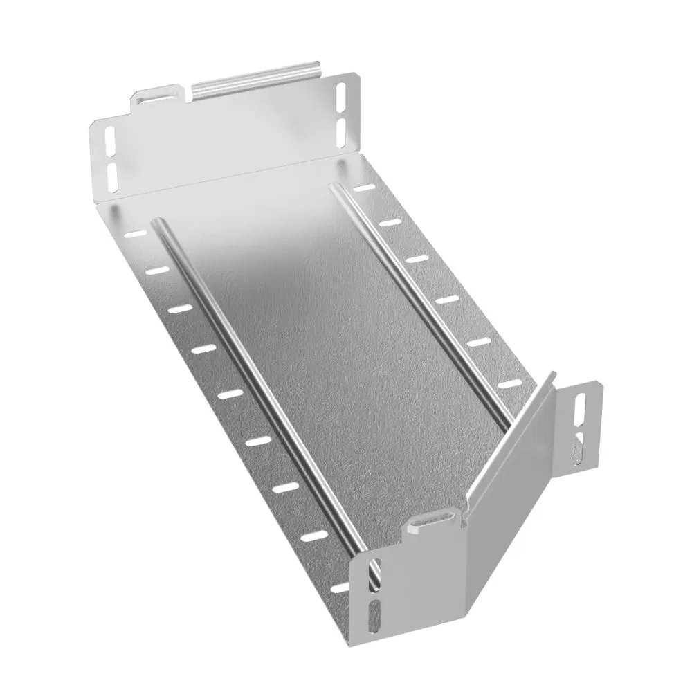 左侧适配器 标准 HDZ 500х400х80 (0,8 mm) Промрукав PR16.1383