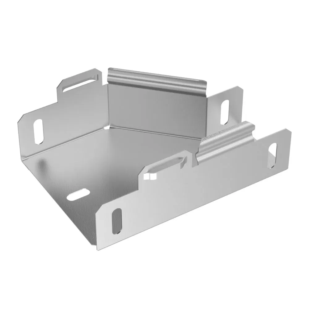 右弯头 标准 HDZ 100х50х50 (0,7 mm) Промрукав PR16.1414