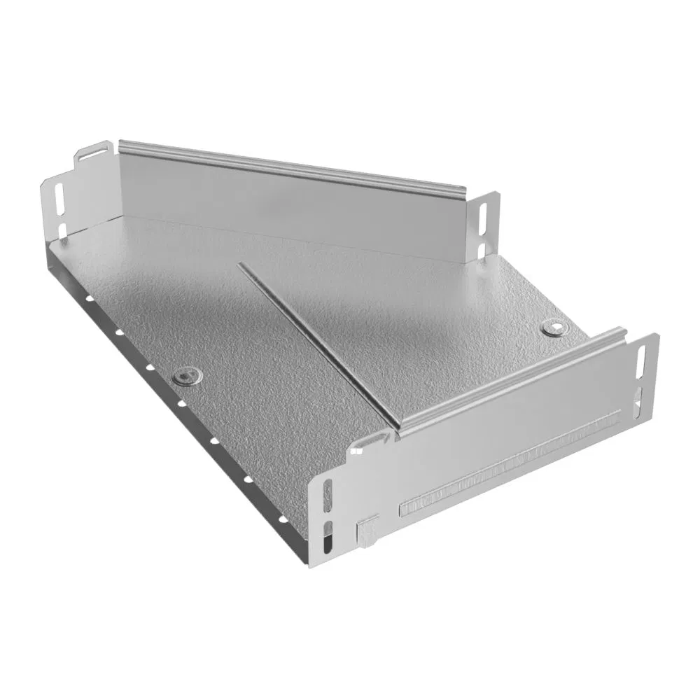 右转换接头 标准 HDZ 400х200х100 (0,8 mm) Промрукав PR16.1436