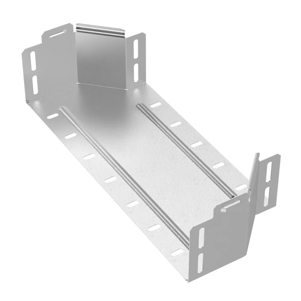 对称适配器 标准 HDZ 400x300x100 (0.8 mm) Промрукав PR16.1488