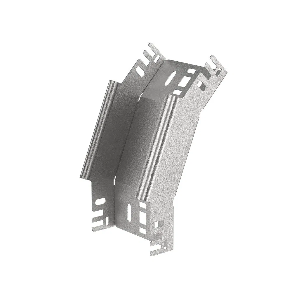 45度外转角 Profi HDZ 100x80 (1,0 mm) Промрукав PR16.15179