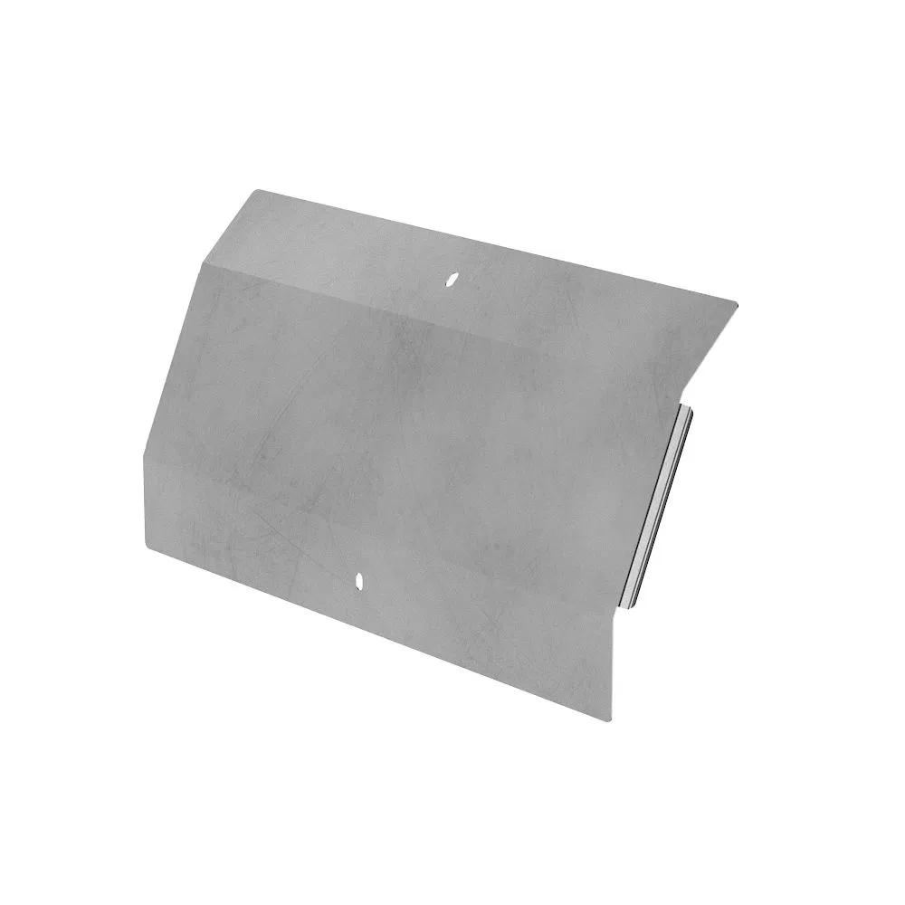 45度外转角盖板 Профи INOX (AISI 304) 600х100 (1,0 mm) Промрукав PR16.16817