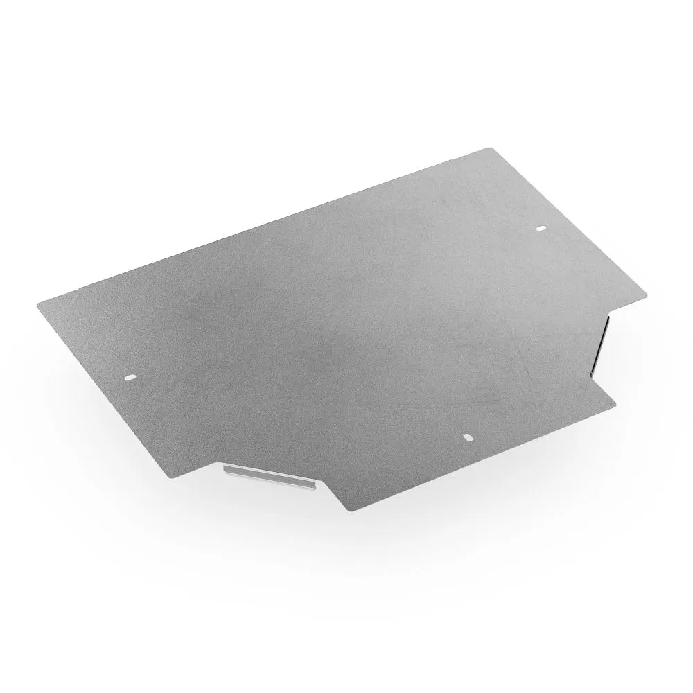 T-shaped branch cover Profi INOX (AISI 304) 400 (1,0 mm) Promrukav PR16.16955