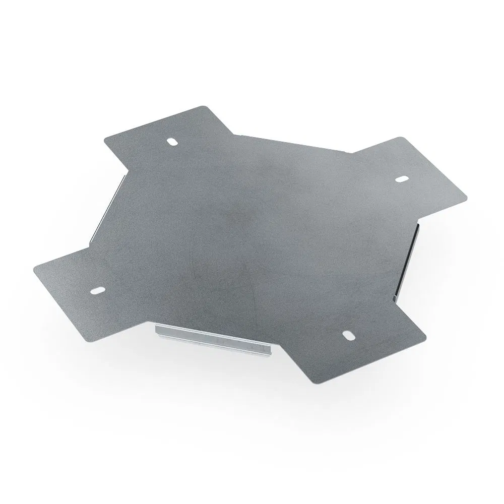 X-shaped branch cover Profi INOX (AISI 316) 150 (1,0 mm) Promrukav PR16.16987