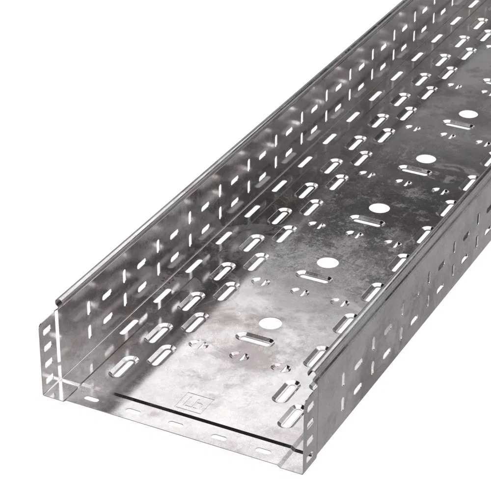 穿孔托盘 标准 300x100x3000 (1,0 mm) (6 m/u.p.) Промрукав PR16.2305