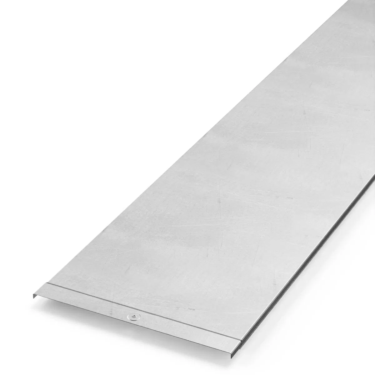 Tray lid INOX (AISI 304) 300x3000 (0.8 mm) (3 m/pkg) Promrukav PR16.2433