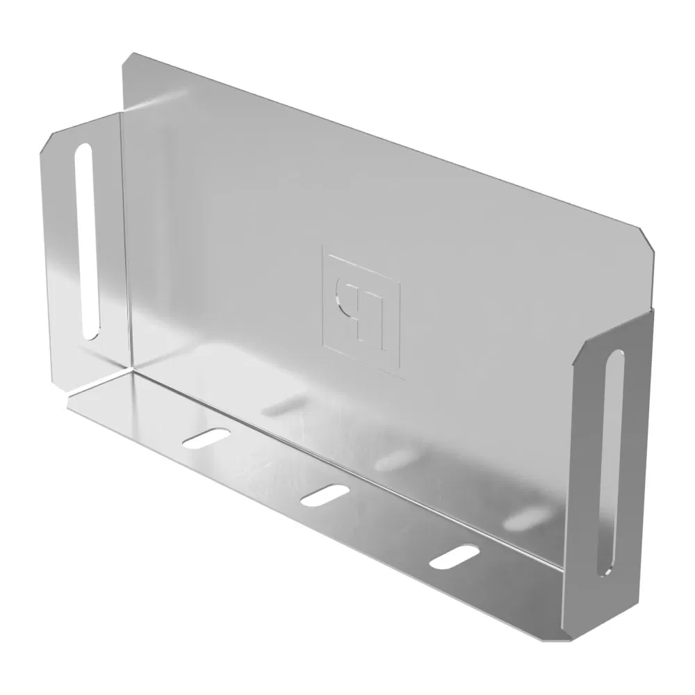 Заглушка лотка Стандарт INOX (AISI 304) 200х100 (0,7 мм) Промрукав PR16.2478