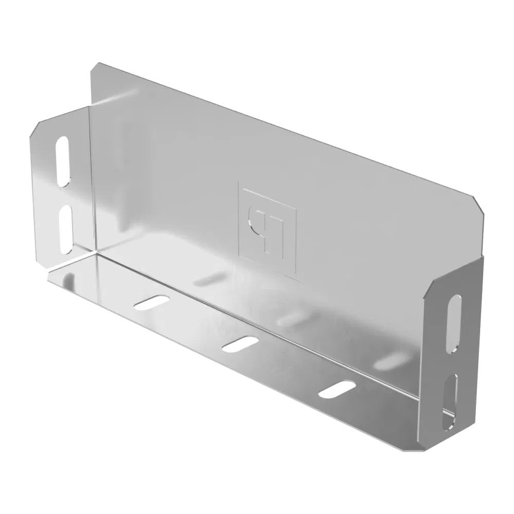 Заглушка лотка Стандарт INOX (AISI 304) 200х80 (0,7 мм) Промрукав PR16.2480
