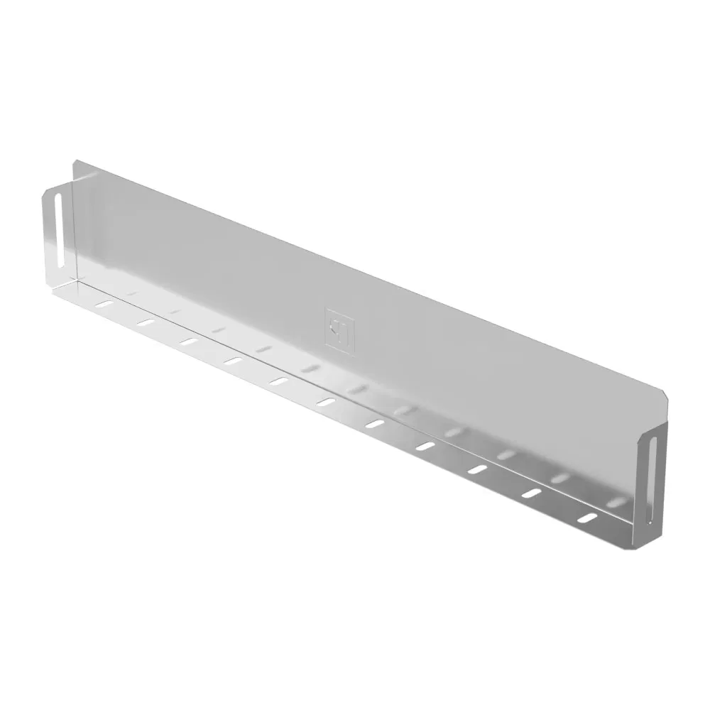 Заглушка лотка Стандарт INOX (AISI 304) 600х100 (0,7 мм) Промрукав PR16.2491