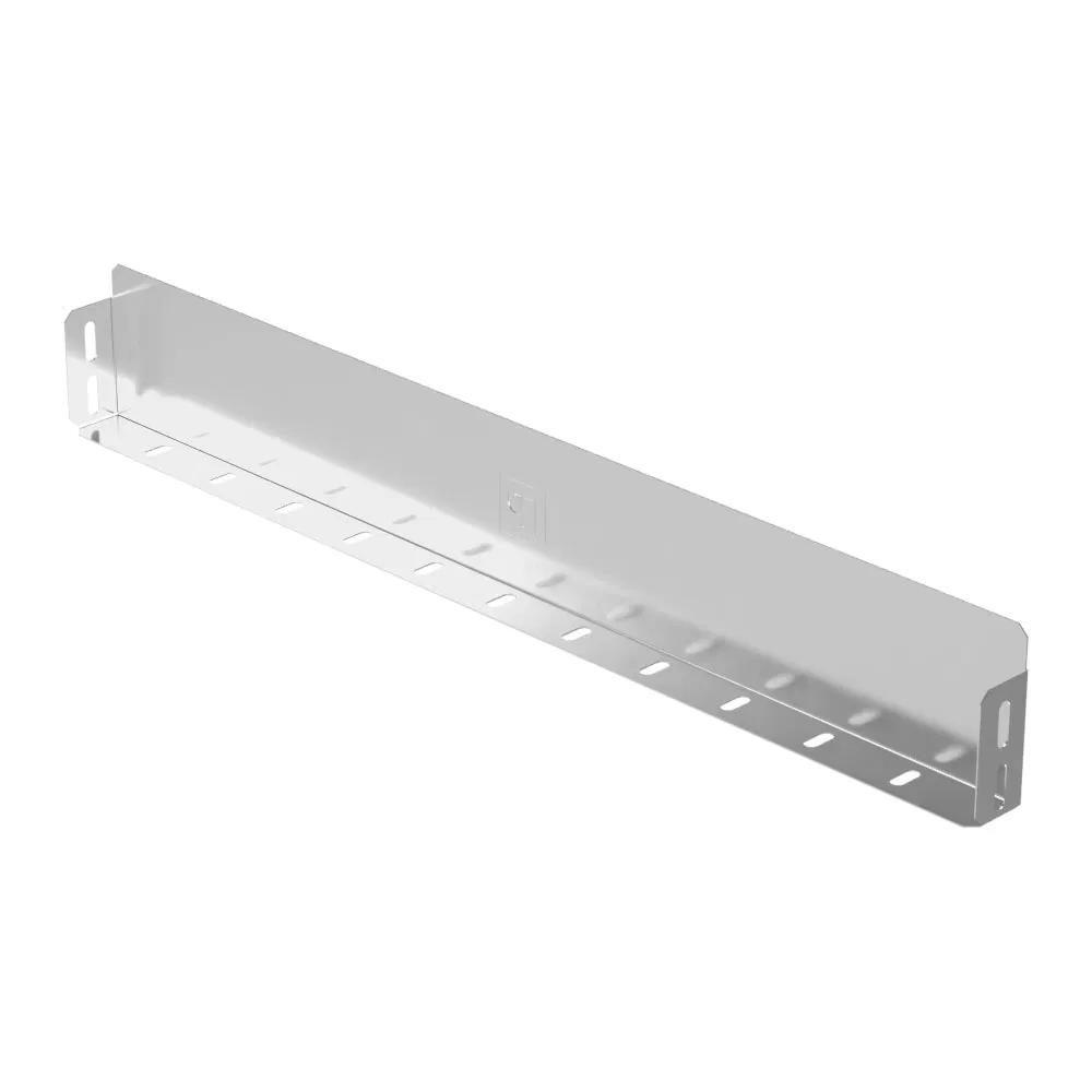 Заглушка лотка Стандарт INOX (AISI 304) 600х80 (0,7 мм) Промрукав PR16.2493