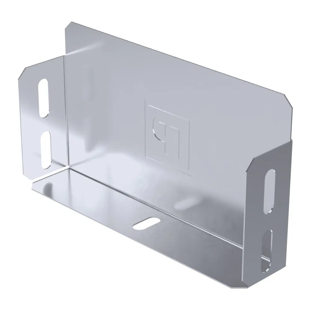 Заглушка лотка Стандарт INOX (AISI 316) 150х80 (0,7 мм) Промрукав PR16.2499