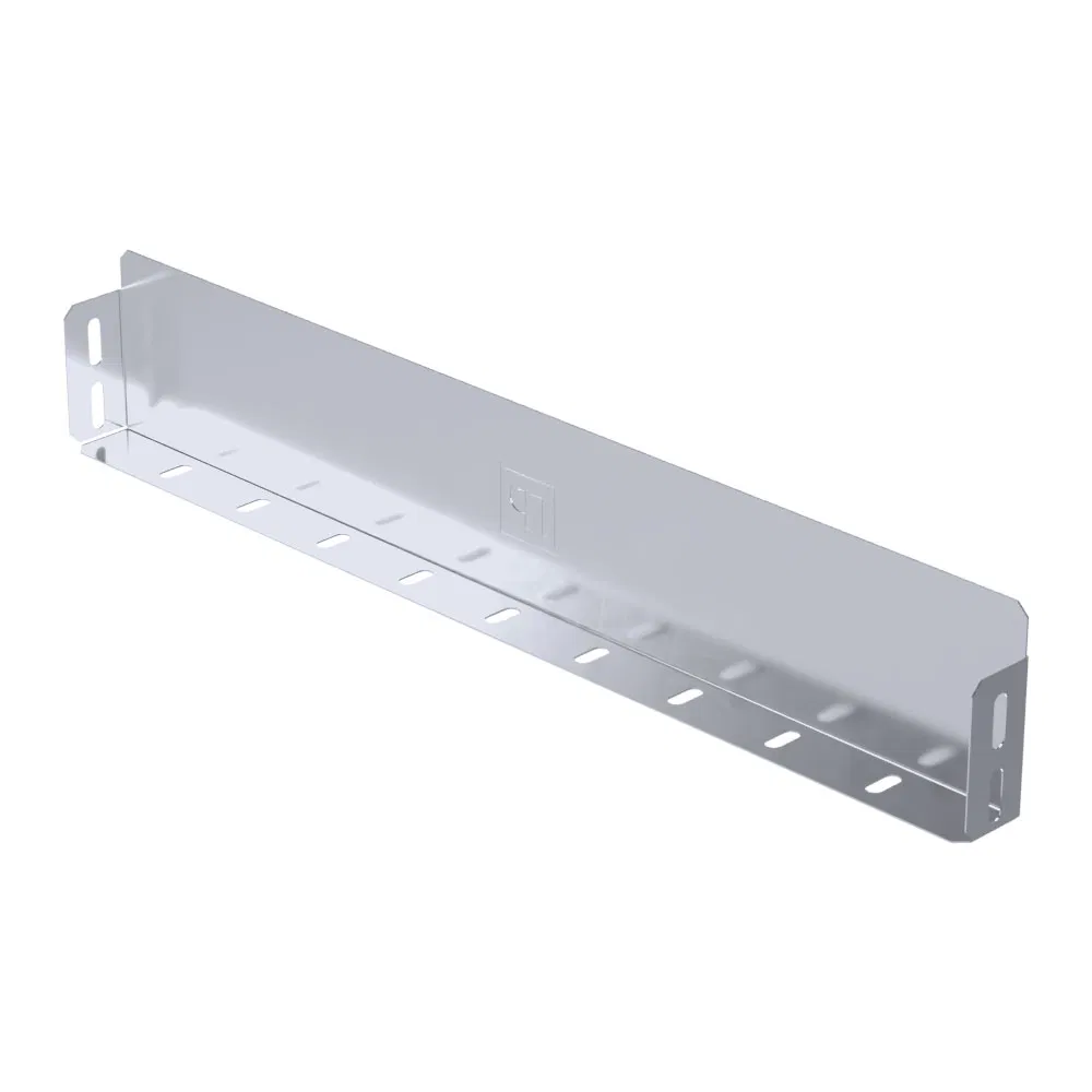 Заглушка лотка Стандарт INOX (AISI 316) 500х80 (0,7 мм) Промрукав PR16.2511