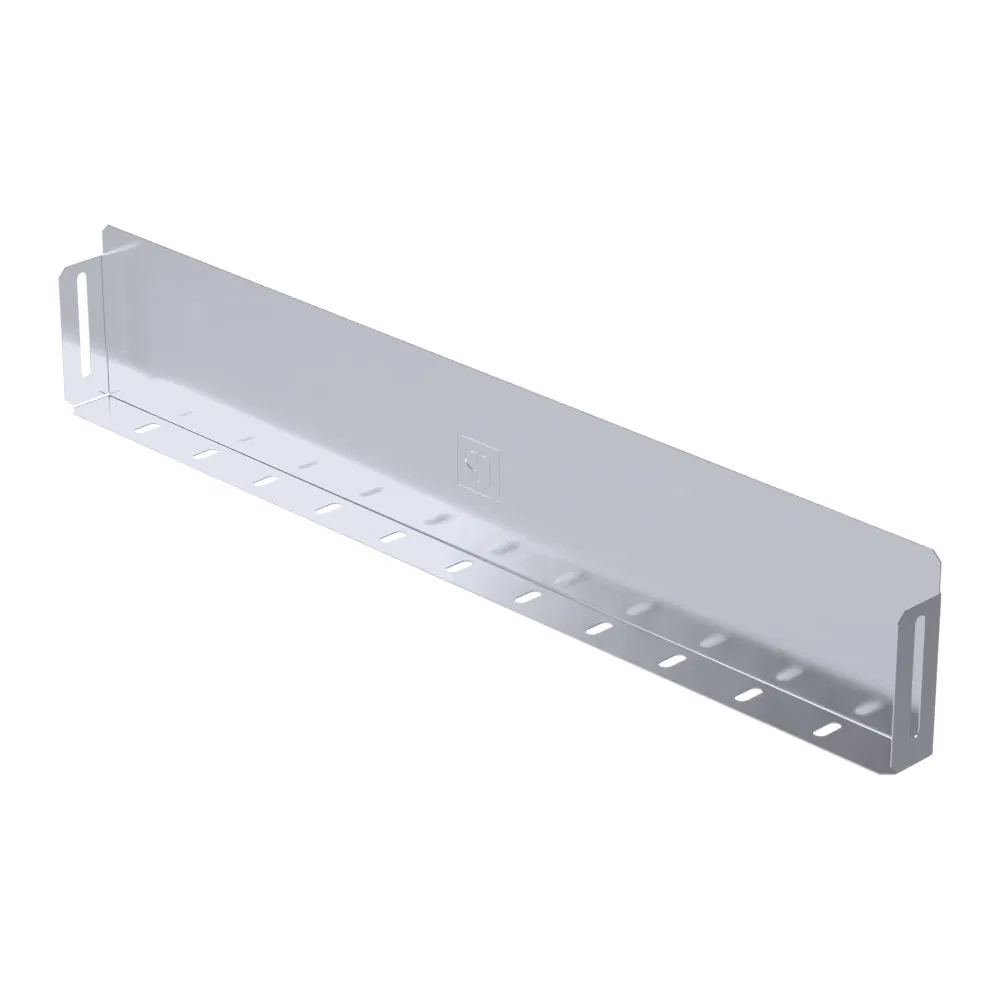 Заглушка лотка Стандарт INOX (AISI 316) 600х100 (0,7 мм) Промрукав PR16.2513