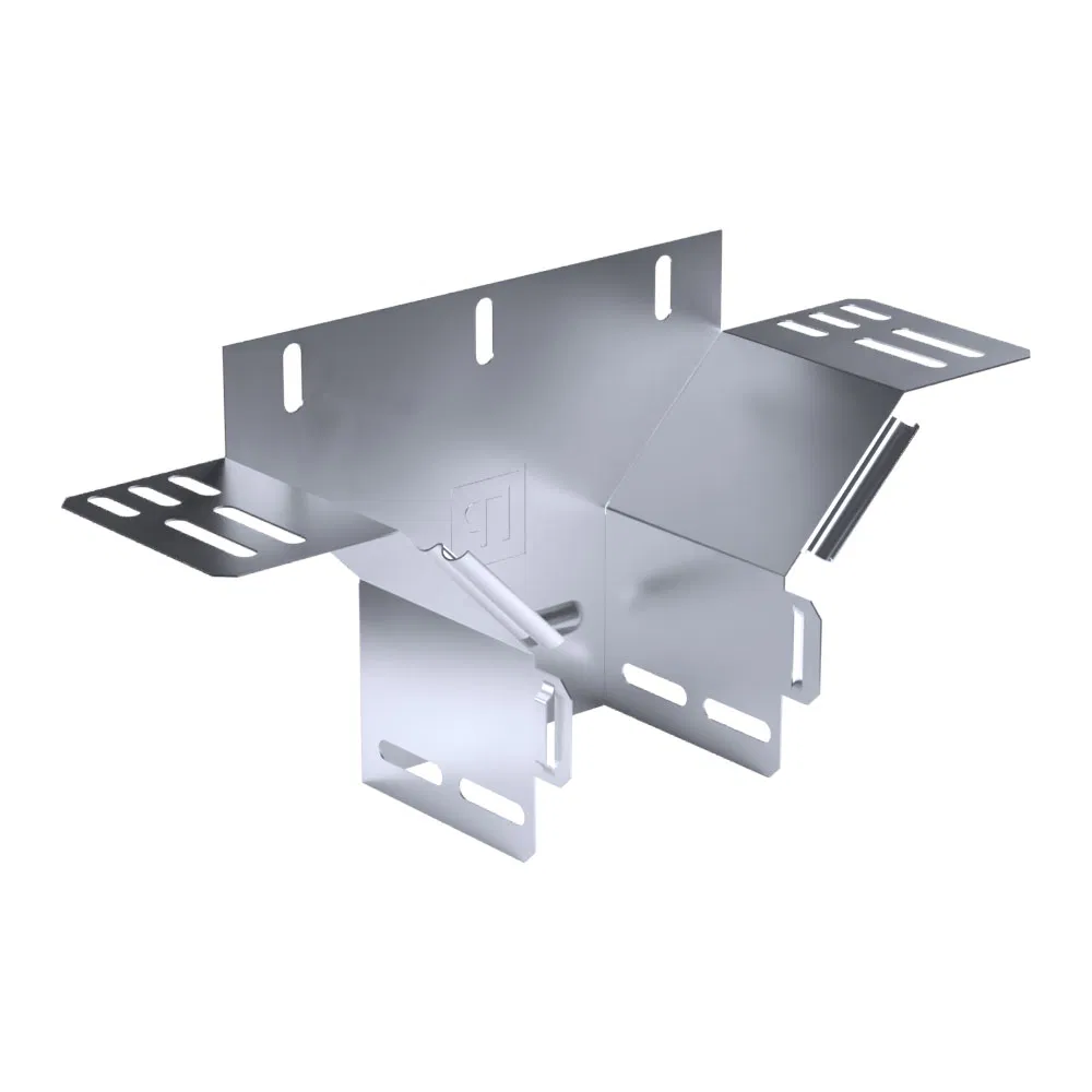 Vertical diverter Standard INOX (AISI 316) 100x100 (0.7 mm) Promrukav PR16.2568