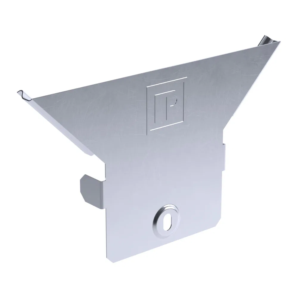 Vertical branch cover Standard INOX (AISI 316) 100 (0.7 mm) Promrukav PR16.2589